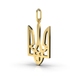 Ukrainian Tryzub Yellow Gold Pendant 124923100 from the manufacturer of jewelry LUNET JEWELERY at the price of $146 UAH: 7