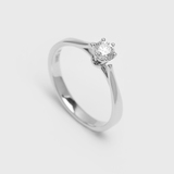 White Gold Diamond Ring 220581121 from the manufacturer of jewelry LUNET JEWELERY