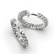 Сережки з білого золота, з діамантами 35021121 від виробника ювелірних прикрас LUNET JEWELLERY по ціні 94 068 грн грн: 7