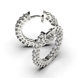 Сережки з білого золота, з діамантами 35021121 від виробника ювелірних прикрас LUNET JEWELLERY по ціні 94 068 грн грн: 8