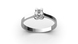 White Gold Diamond Ring 22481521 from the manufacturer of jewelry LUNET JEWELERY at the price of  UAH: 9