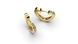 Red Gold Diamond Earrings 37792421