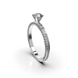 White Gold Diamond Ring 222171121 from the manufacturer of jewelry LUNET JEWELERY at the price of $1 571 UAH: 7