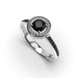 White Gold Diamond Ring 236081122 from the manufacturer of jewelry LUNET JEWELERY at the price of $653 UAH: 5
