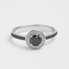 White Gold Diamond Ring 236081122 from the manufacturer of jewelry LUNET JEWELERY at the price of $653 UAH: 3