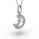 Gold Moon Diamond Pendant 132831121 from the manufacturer of jewelry LUNET JEWELERY at the price of $388 UAH: 5