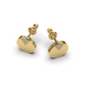 Сережки із жовтого золота, з діамантами 341081621 від виробника ювелірних прикрас LUNET JEWELLERY по ціні 23 316 грн грн: 6