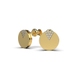 Yellow Gold Diamond Earrings 341081621 from the manufacturer of jewelry LUNET JEWELERY at the price of $580 UAH: 4