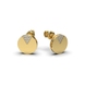 Yellow Gold Diamond Earrings 341081621 from the manufacturer of jewelry LUNET JEWELERY at the price of $580 UAH: 2