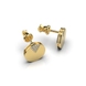 Сережки із жовтого золота, з діамантами 341081621 від виробника ювелірних прикрас LUNET JEWELLERY по ціні 23 316 грн грн: 7