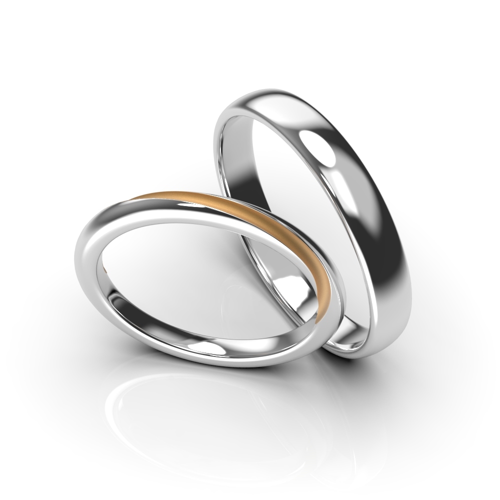White Gold Wedding Ring 217151100