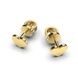 Yellow Gold Heart Earrings 317693100 from the manufacturer of jewelry LUNET JEWELERY at the price of $124 UAH: 10