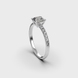 White Gold Diamond Ring 235571121 from the manufacturer of jewelry LUNET JEWELERY at the price of $2 059 UAH: 3