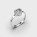 White Gold Diamonds Ring 235831121 from the manufacturer of jewelry LUNET JEWELERY at the price of $1 431 UAH: 4