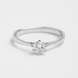 White Gold Diamond Ring 220641121 from the manufacturer of jewelry LUNET JEWELERY at the price of $2 700 UAH: 1