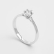 White Gold Diamond Ring 220641121 from the manufacturer of jewelry LUNET JEWELERY at the price of $2 700 UAH: 2