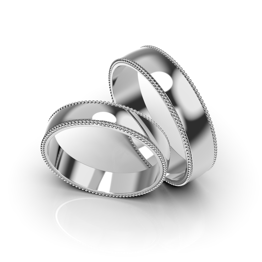 White Gold Wedding Ring 214241100