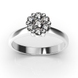 White Gold Diamonds Ring 24241121 from the manufacturer of jewelry LUNET JEWELERY at the price of $1 157 UAH: 7