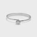 White Gold Diamond Ring 24451121 from the manufacturer of jewelry LUNET JEWELERY at the price of $230 UAH: 1