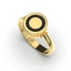 Yellow Gold Diamond Ring 234543122 from the manufacturer of jewelry LUNET JEWELERY at the price of $573 UAH: 5