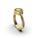 Yellow Gold Diamond Ring 234543122 from the manufacturer of jewelry LUNET JEWELERY at the price of $573 UAH: 7