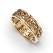 Red Gold Wedding Ring 20572400 from the manufacturer of jewelry LUNET JEWELERY at the price of $298 UAH: 4