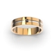 Mixed Metals Diamond Wedding Ring 221512422 from the manufacturer of jewelry LUNET JEWELERY at the price of $682 UAH: 4