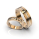 Обручка з комбінованого золота, з діамантом 221512422 від виробника ювелірних прикрас LUNET JEWELLERY по ціні 27 403 грн грн: 7