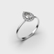 White Gold Diamond Ring 242171121 from the manufacturer of jewelry LUNET JEWELERY at the price of $1 344 UAH: 4