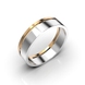 Mixed Metals Wedding Ring 216561100