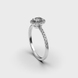 White Gold Diamonds Ring 239671121 from the manufacturer of jewelry LUNET JEWELERY at the price of $1 711 UAH: 3