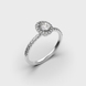 White Gold Diamonds Ring 239671121 from the manufacturer of jewelry LUNET JEWELERY at the price of $1 711 UAH: 4