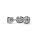 Earrings white gold diamond 331371121 from the manufacturer of jewelry LUNET JEWELERY at the price of $888 UAH: 7