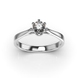 White Gold Diamond Ring 220581121 from the manufacturer of jewelry LUNET JEWELERY at the price of $1 016 UAH: 7