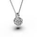 White Gold Diamond Necklace 14681121