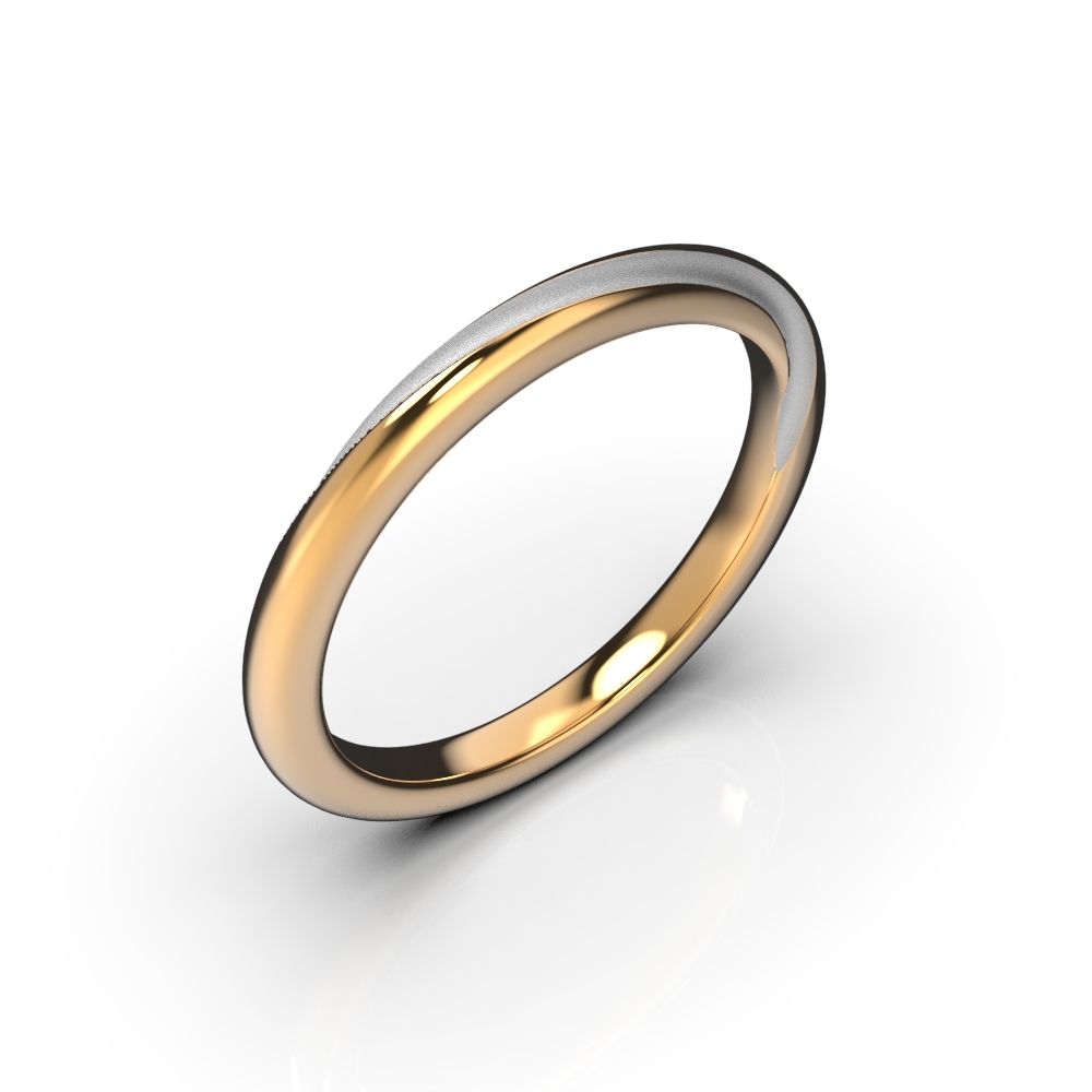 Red Gold Wedding Ring 217182400