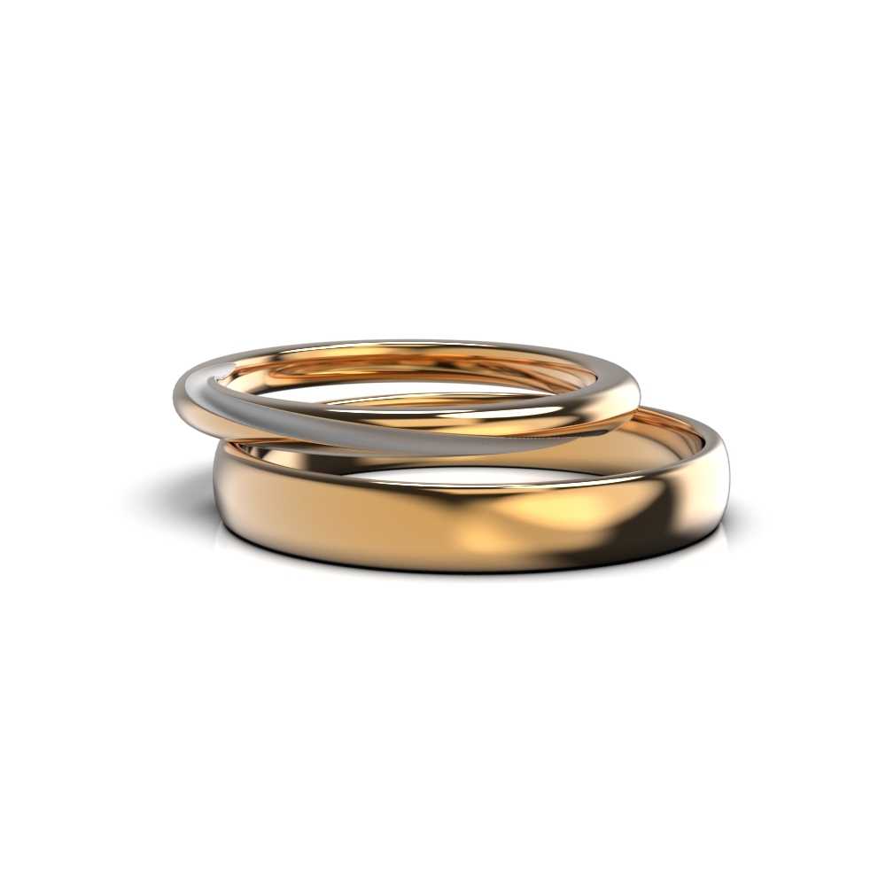 Red Gold Wedding Ring 217182400
