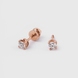 Red Gold Diamond Earrings 35582421 from the manufacturer of jewelry LUNET JEWELERY at the price of $714 UAH: 1
