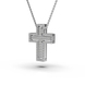 White Gold Diamond Cross 116001121