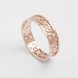 Red Gold Wedding Ring 20582400 from the manufacturer of jewelry LUNET JEWELERY at the price of $359 UAH: 2