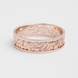 Red Gold Wedding Ring 20582400 from the manufacturer of jewelry LUNET JEWELERY at the price of $359 UAH: 1
