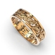 Red Gold Wedding Ring 20582400 from the manufacturer of jewelry LUNET JEWELERY at the price of $404 UAH: 5