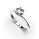 White Gold Diamond Ring 218171121 from the manufacturer of jewelry LUNET JEWELERY at the price of  UAH: 3
