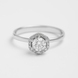 White Gold Diamond Ring 231031121 from the manufacturer of jewelry LUNET JEWELERY at the price of $2 786 UAH: 1