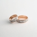 Mixed Metals Ornament Wedding Ring 223831100