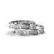 White Gold Wedding Ring 212401100 from the manufacturer of jewelry LUNET JEWELERY at the price of $285 UAH: 9