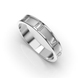 White Gold Wedding Ring 212401100 from the manufacturer of jewelry LUNET JEWELERY at the price of $285 UAH: 4