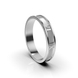 White Gold Wedding Ring 212401100 from the manufacturer of jewelry LUNET JEWELERY at the price of $285 UAH: 6