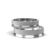 White Gold Diamond Wedding Ring 216151121 from the manufacturer of jewelry LUNET JEWELERY at the price of  UAH: 6