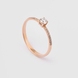 Red Gold Diamond Ring 227822421 from the manufacturer of jewelry LUNET JEWELERY at the price of $540 UAH: 1